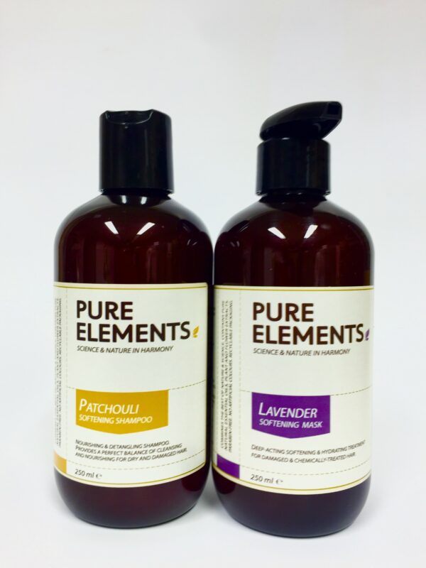 Shampoing et Masque cheveux très secs Pure Elements Pactline Packaging